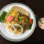 カーン・ケバブ・ビリヤニ - ラムビリヤニVery Hotとライタ