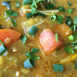 カーン・ケバブ・ビリヤニ - 大根とにんじんのカレー