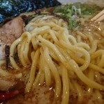 山嵐 - 麺のアップ