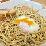 自家製ラーメン大者 - 温玉も途中で実戦投入しました【料理】