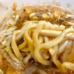 自家製ラーメン大者 - つけ麵の麵リフト【料理】 