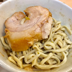 自家製ラーメン大者 - 最後はミニラーメン風に食べました【料理】 