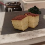 寿し ひでたか - 白海老のカステラ