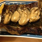 宵のひととき うまし - 牡蠣の昆布醤油焼き