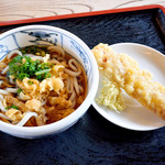 ふるかわうどん - ぶっかけ冷とちくわ天