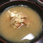 天一 - 伊勢海老の味噌汁