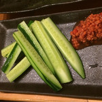 博多やきとり かわ庵 - もろみきゅうり