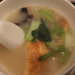 米素多奈弼 - 中華風オムレツを使ったスープ