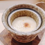 日本橋蛎殻町 すぎた - 2017.1.  穴子の茶碗蒸し