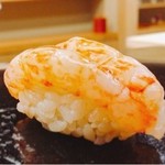 日本橋蛎殻町 すぎた - 2017.1.  縞海老