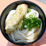 須崎食料品店 - うどん冷+ちくわ天