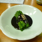 シンスケ - 芹の胡麻和え　650円