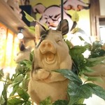 Butano Iroha - 照明の傘にも豚ちゃん！
