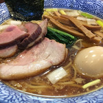 麺処ほん田 - ＊特製中華蕎麦　＠970円（税込）※細麺に変更＋中盛@50円（税込）