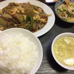 中国北方料理 知味観 - 若鶏ナス定食