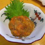 あじ彩 - あじ彩 「ホヤの明太和え」