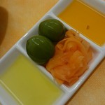 Cheese Kitchen - オリーブオイルとニンジンのラぺなど。