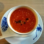 Ajian Dainingu Shiva - トマトスープ　トマト使ってあります。