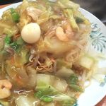 日高屋 - カタヤキソバ 580円