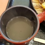 そば処吉野家 アリオ札幌店 - 一人用蕎麦湯