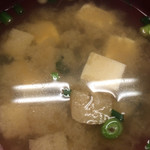 おふくろ亭 - 白ホル定食 ニンニク 大飯 500円