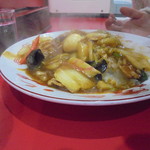 大門 - カレー中華丼690円