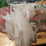 かわなみ鮨 - 縞アジ、烏賊、平目