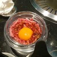 肉や大善 大名古屋ビルヂング店 - ユッケ