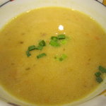 さんるーむ - かぼちゃの豆乳スープ