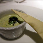 喜瀬別邸 メインダイニング ちゅらぬうじ - 近海白身魚とホタテのフラン