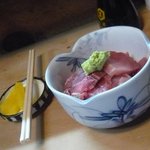 玉や - 鮪ぶつ５００円★★★★