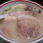 Gansonajimatei - ミニ築炉釜出しとんこつラーメン