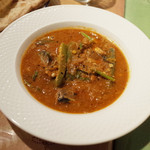 ガラムマサラ - 梅チキンカレー