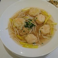 香港1997 銀座店 - 海老ワンタンスープ麺