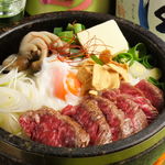 Stone grilled beef skirt steak with garlic rice