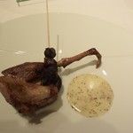 ル・マノアール・ダスティン - ウズラ（一品目）