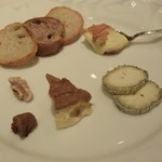 ル・マノアール・ダスティン - チーズ盛合せ