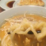 くるまやラーメン - 味噌ラーメンアップ