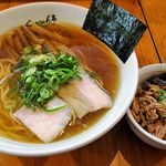 ShiNaChiKu亭（ら～めん＆ミニチャーシュー飯 950円）