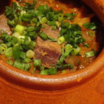 スカズカ - 牛肉の煮込み的なもの（料理名失念）