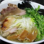 彩々 - 塩ラーメン＋チャーシュー