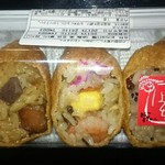 おこわ米八 - おこわいなり5種(税込640円)(2017.2)