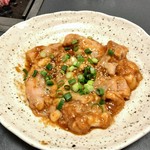 焼肉こぶた - 牛ホルモン（大腸）・タレ(\780)