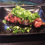 大衆焼鳥酒場 羽場 - 白肝(塩胡麻油)