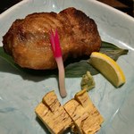 魚々屋 - 「焼魚定食」（税込1,458円）の鮪のテール