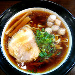 金久右衛門 - 三強醤油　丸腸トッピング