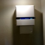 リバーストーン - トイレにあった手拭きタオル
      ガラガラ回すのが、最近懐かしい