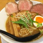 麺人 ばろむ庵 - 1702 ばろむ庵 新中華そば(大盛)@750円