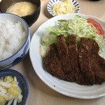 まるはな食堂 - かつライス