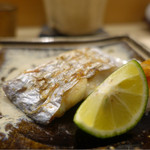 日本橋蛎殻町 すぎた - 2017/2_太刀魚塩焼き